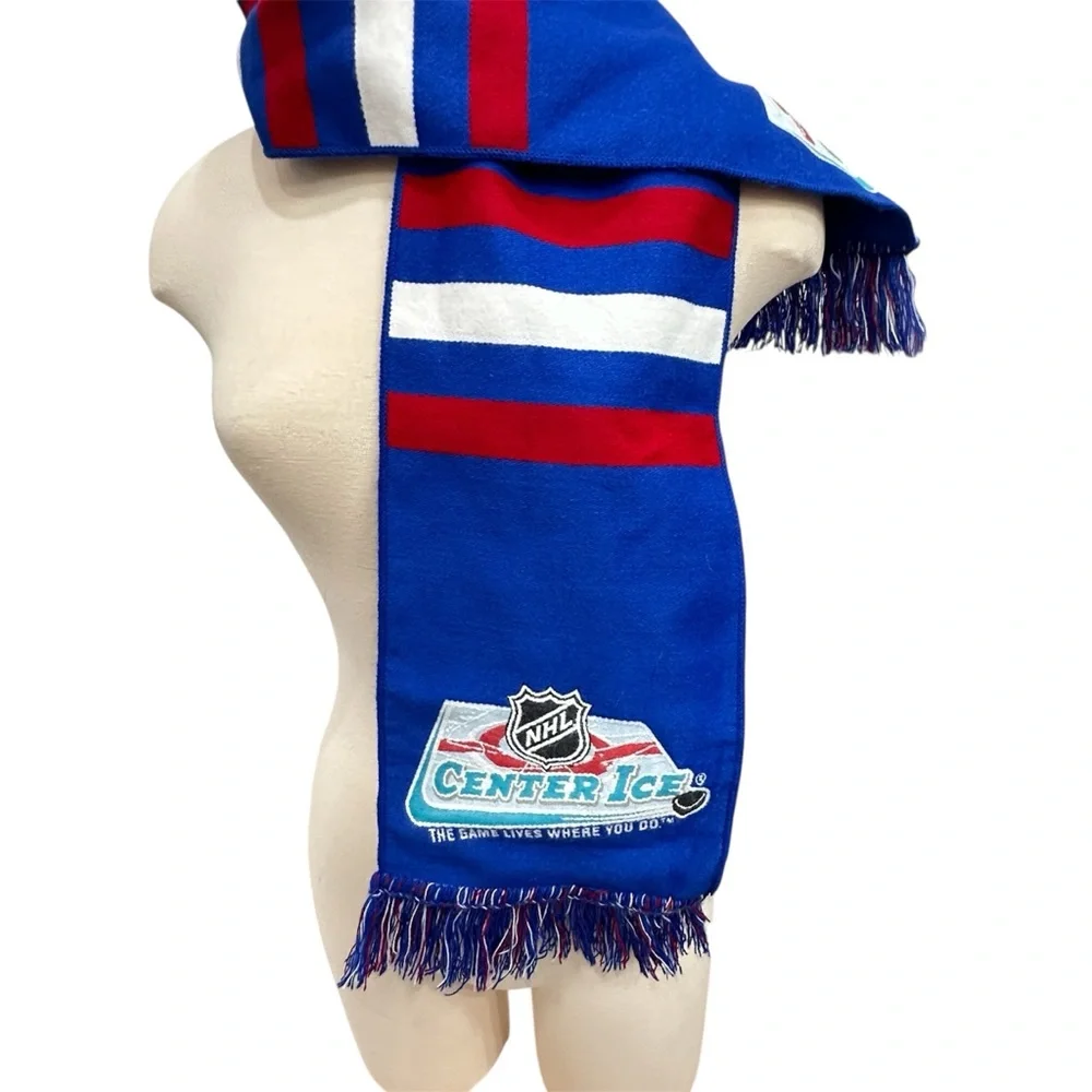 USA Stripe NHL Center Ice Knit Scarf The Game Lives Where You Do